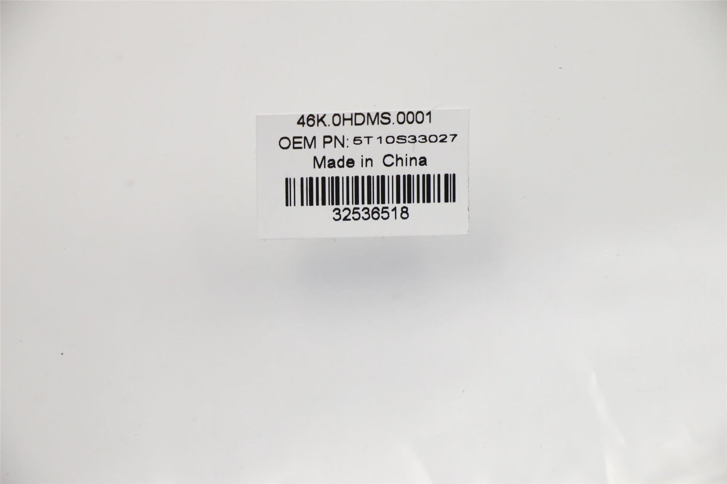 Lenovo 5T10S33027 TAPE Removable Tape W 81TE