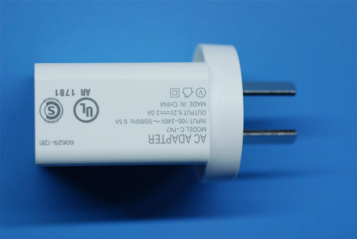 Lenovo Charger;C-P47;5.2V;2A;AR;White;HJ 5.2V 2A AC Charger Adapter 5A19A464N7