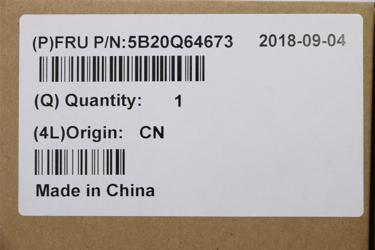 Lenovo MBC81B0 WIN I78550U DIS 4G NFTC 5B20Q64673