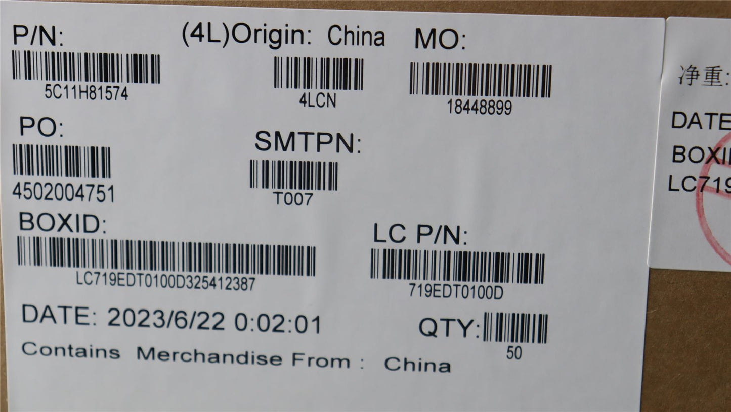 Lenovo FRU CABLE KX3B0_RGB_CAM_CABLE_PC 5C11H81574
