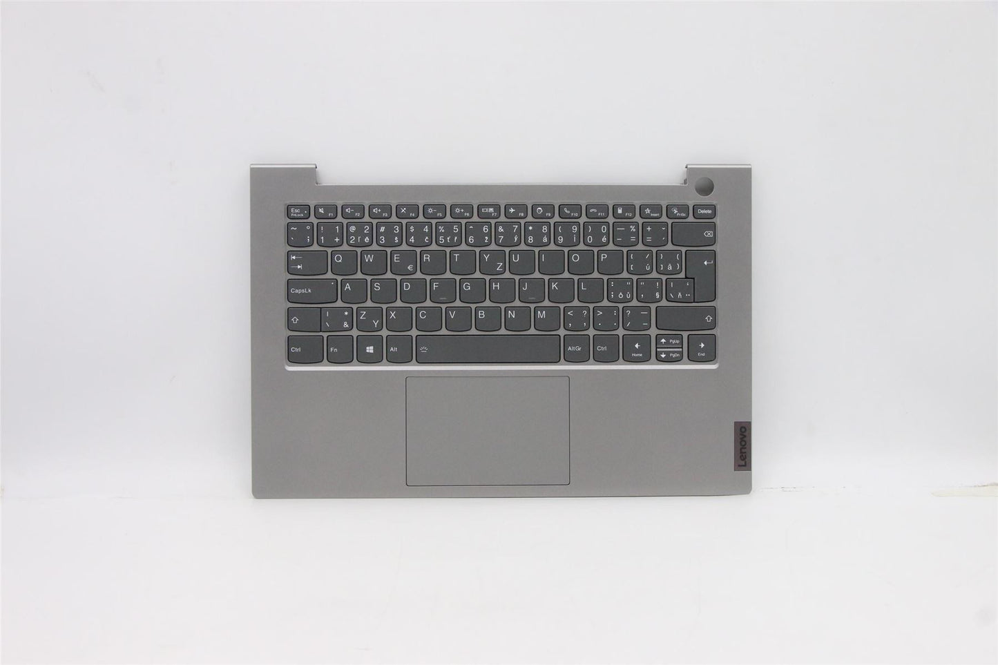 Lenovo ThinkBook 14 G2 ARE Keyboard Palmrest Top Cover Czech Grey 5CB1B02578