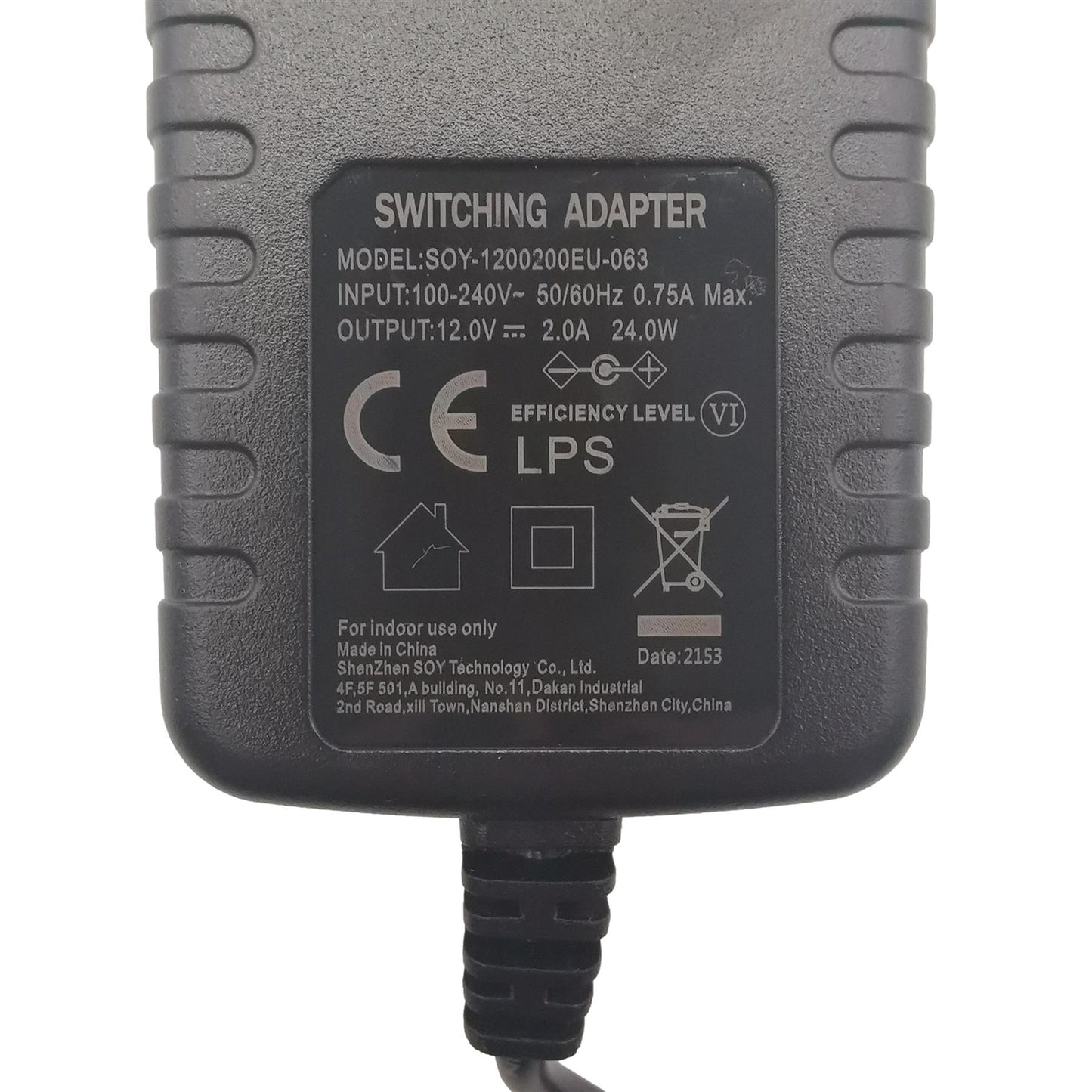 Acer Monitor 22CV1Qq 22CV2Qa AC Charger Adapter Power supply 25.TJDMD.005