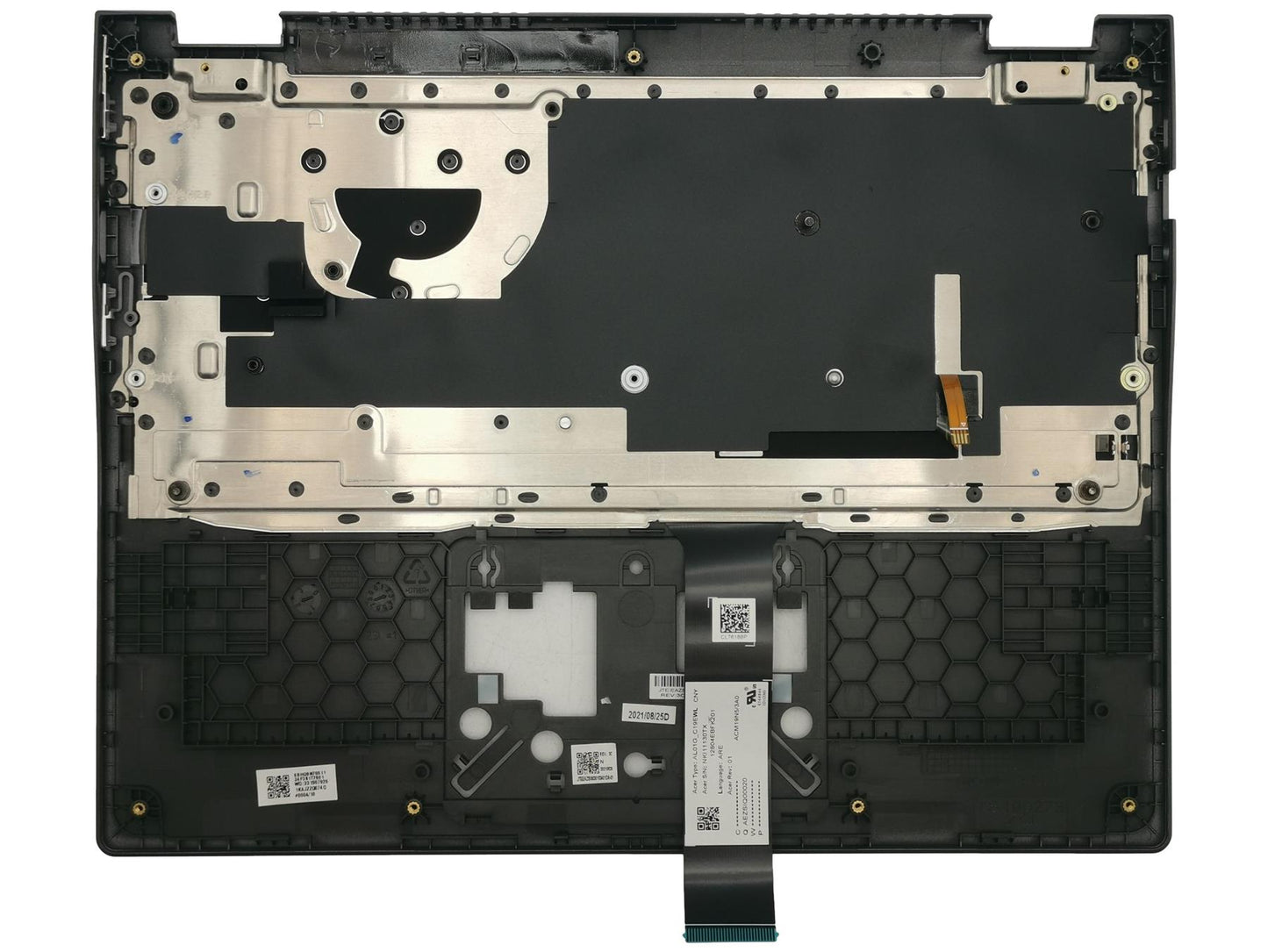 Acer Chromebook Spin CP713-2W Palmrest Cover Clavier Gris Gris 6B.HQBN7.001