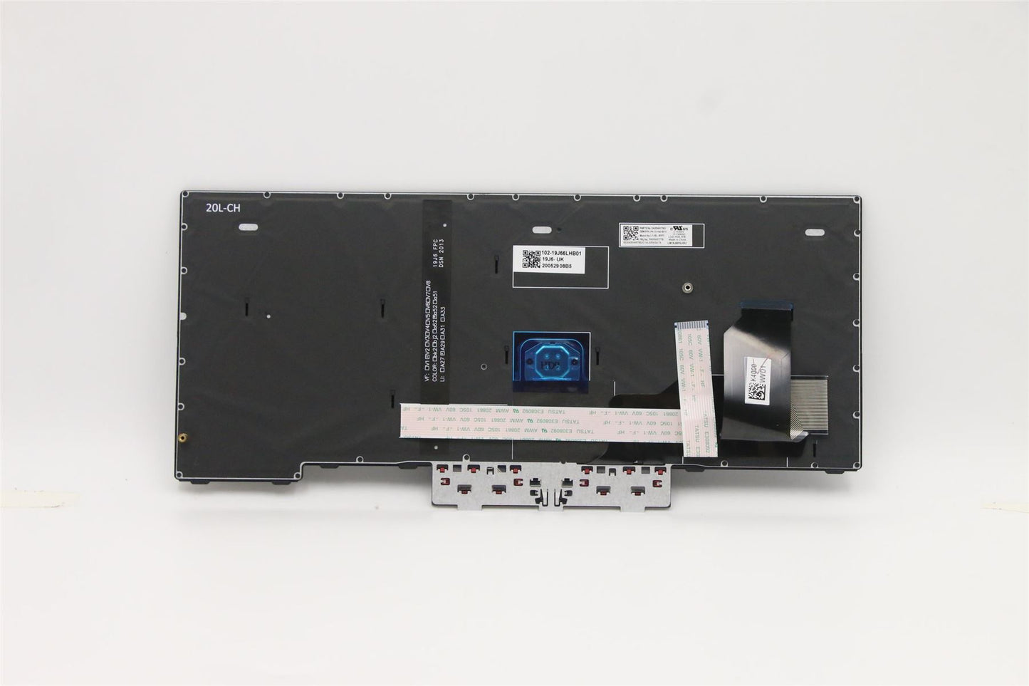 Lenovo ThinkPad L14 2 L14 Keyboard Portuguese Black Backlit 5N20W67778