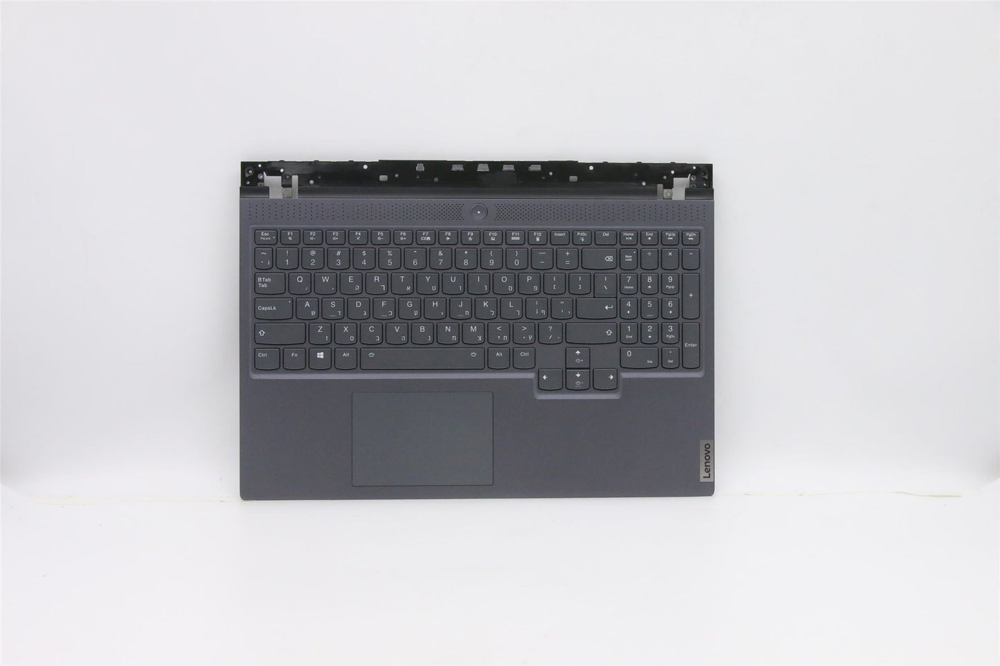 Lenovo 7 15IMHg05 Palmrest Cover Touchpad Keyboard Hebrew Grey 5CB0Z20999