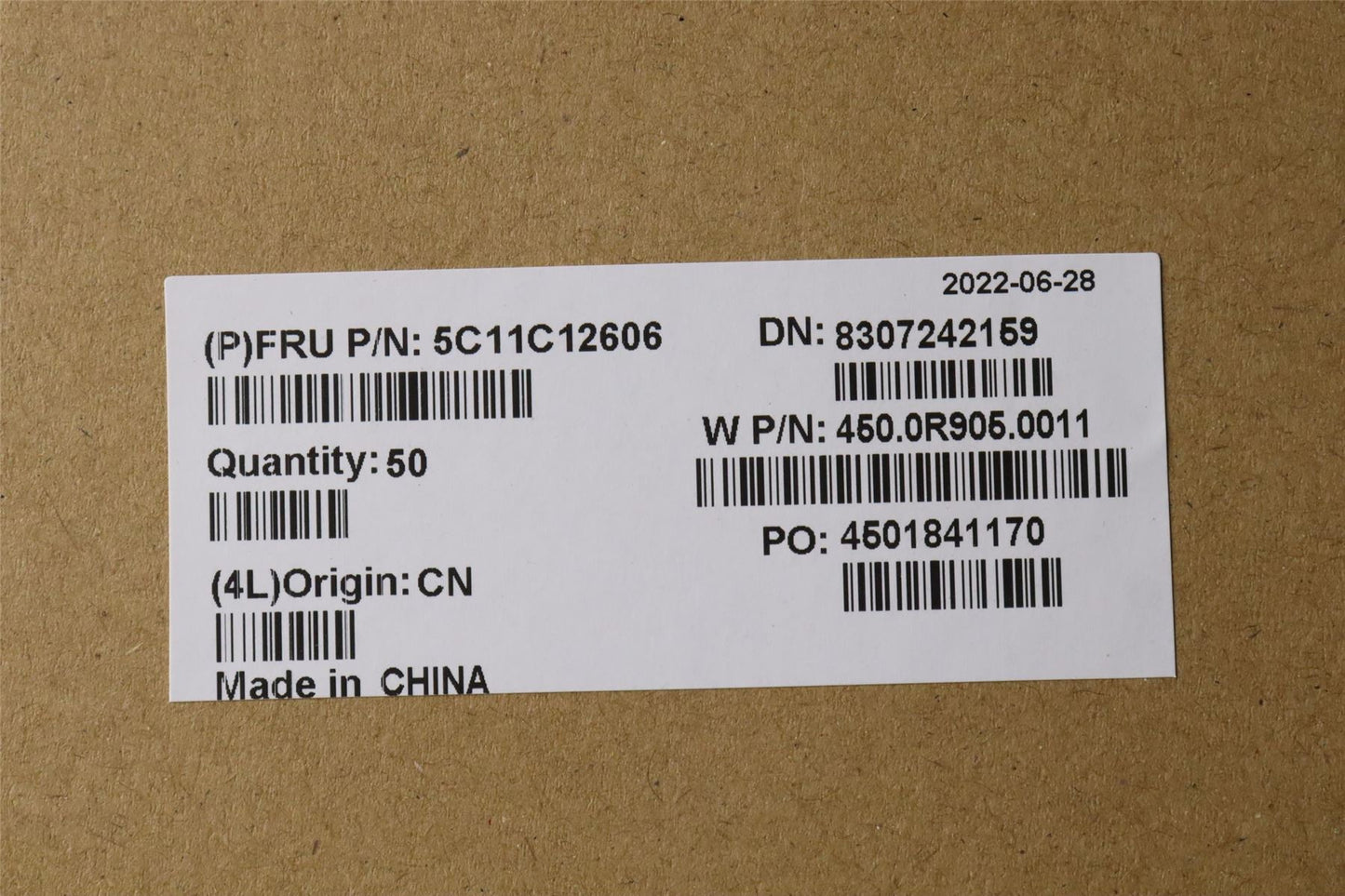 Lenovo FRU CABLE P sensor Cable 5C11C12606