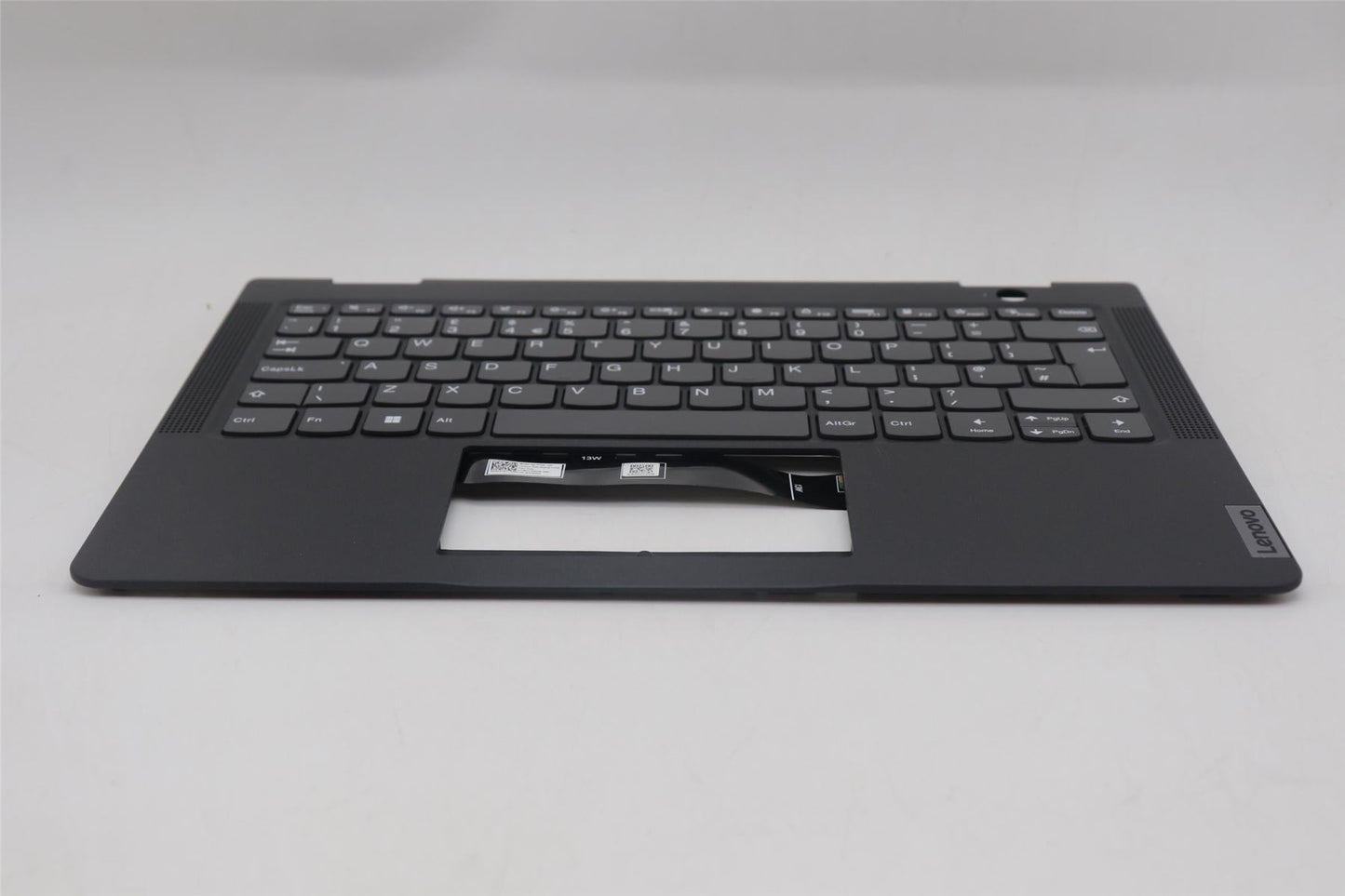 Lenovo 13w Gen 2 Keyboard Palmrest Top Cover UK Grey 5M11F26478