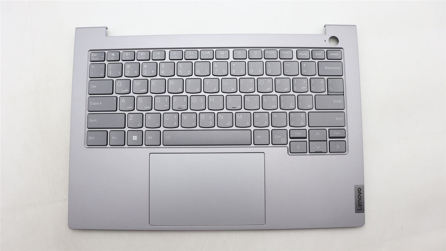 Lenovo ThinkBook 14 G6 IRL Palmrest Cover Touchpad Keyboard Arabic 5CB1M48459