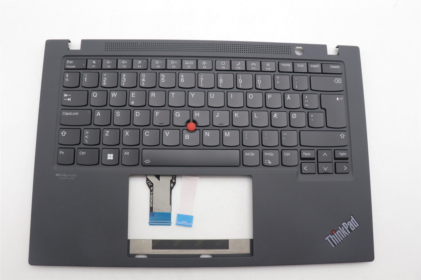 Lenovo ThinkPad T14s Gen 2 Palmrest Cover Keyboard Danish Black 5M11C47897