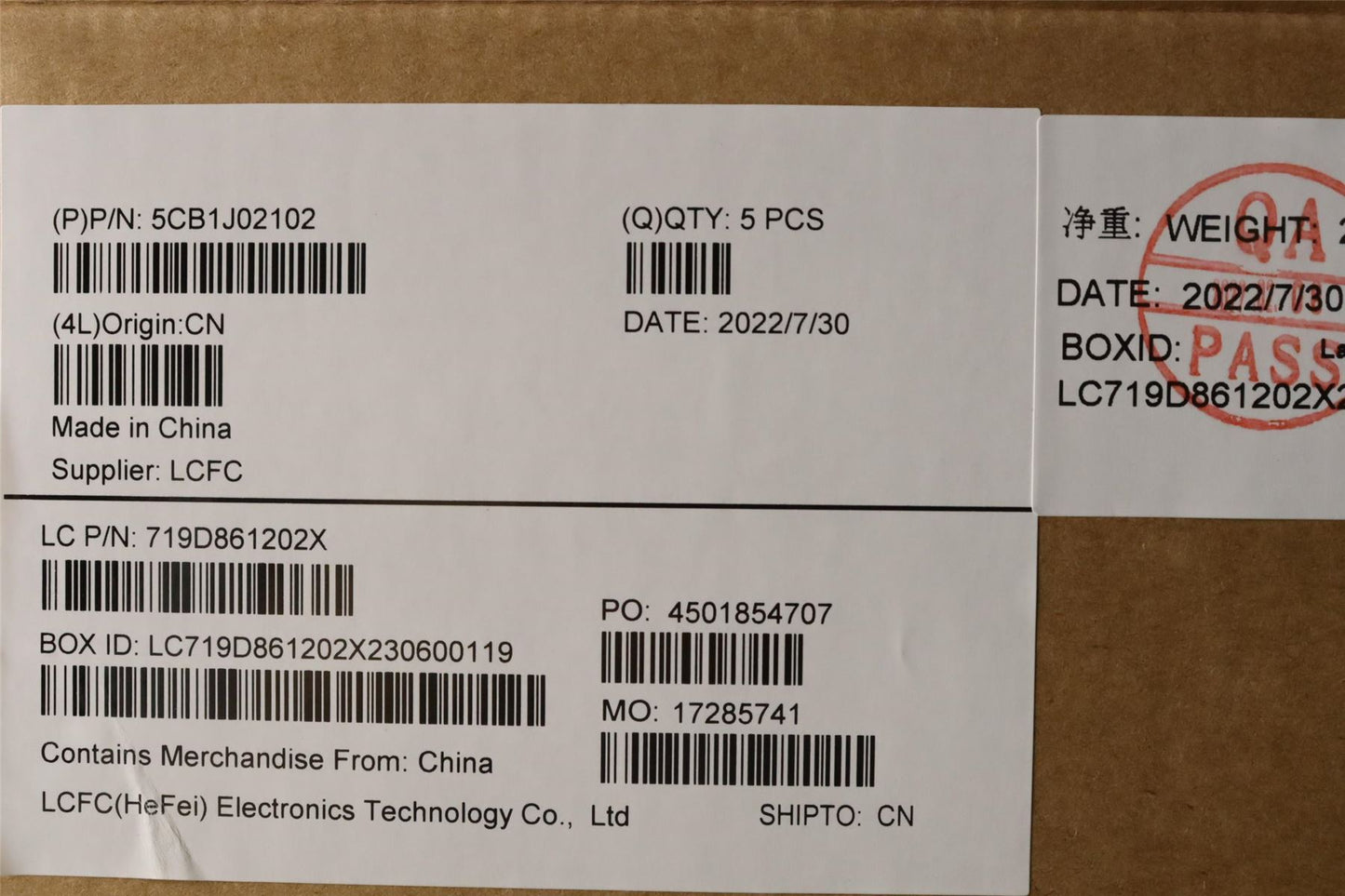 Lenovo Upper Case ASM_GER L82QE FPSG 5CB1J02102