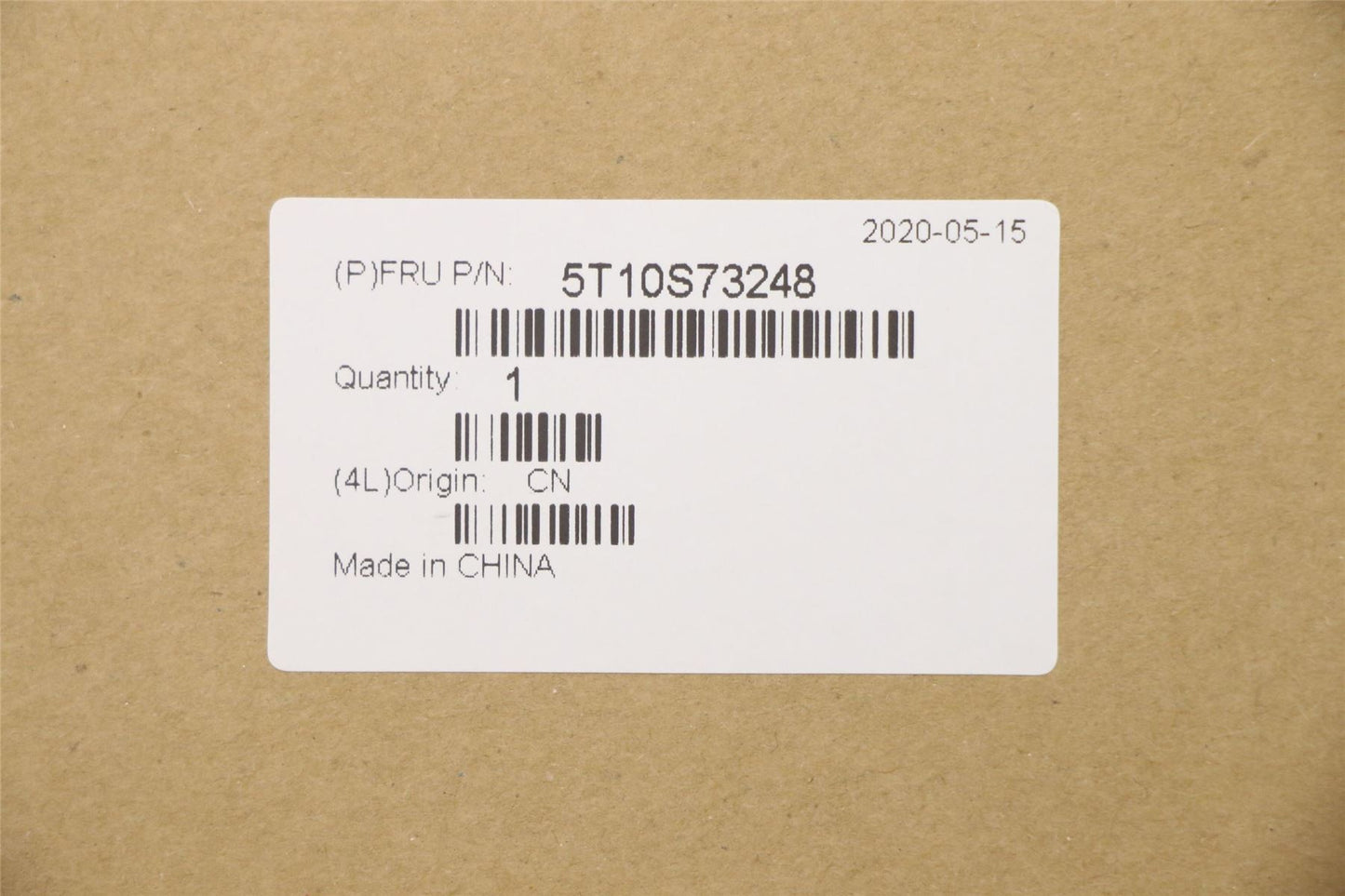 Lenovo 5T10S73248 TAPE FRU TAPE Gordon