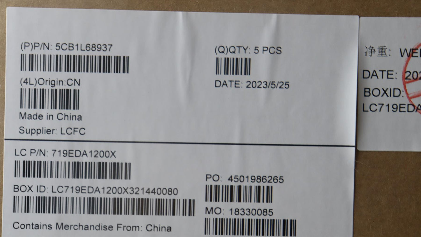 Lenovo ThinkBook 16p G4 IRH Palmrest Cover Touchpad Keyboard US 5CB1L68937