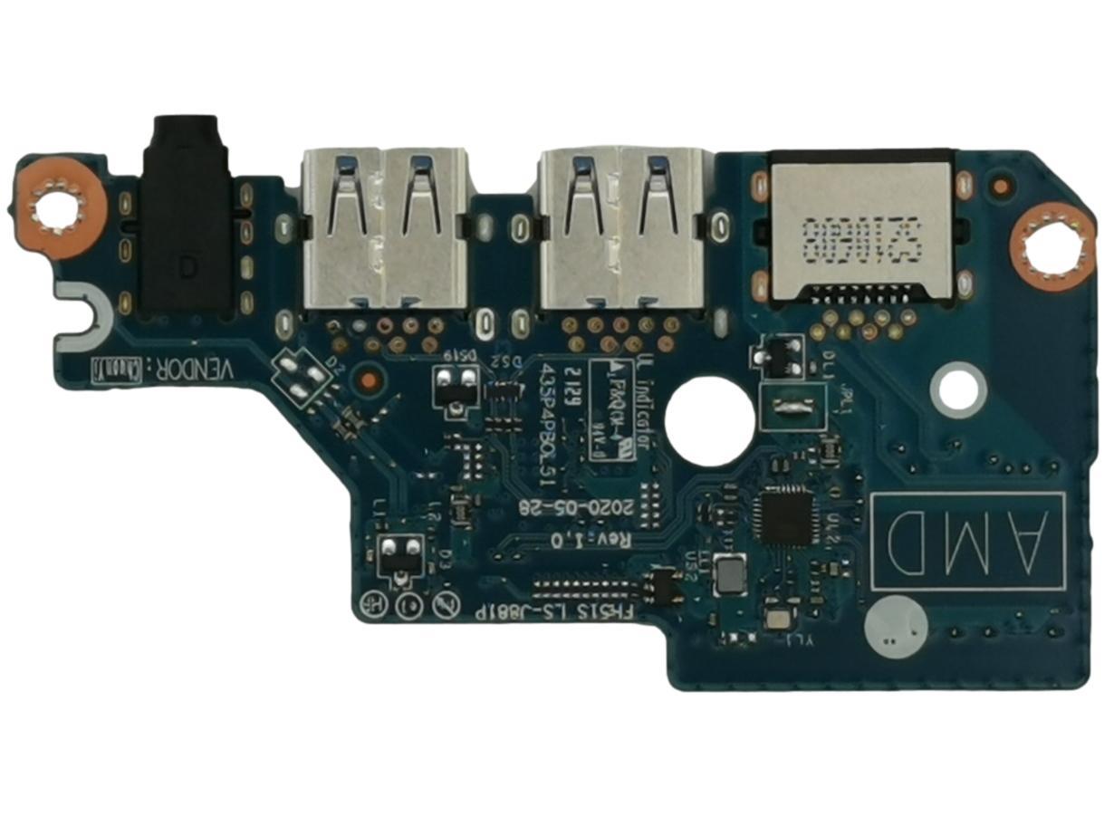 Acer Nitro AN515-44 Audio LAN RJ45 Ethernet USB Port Board