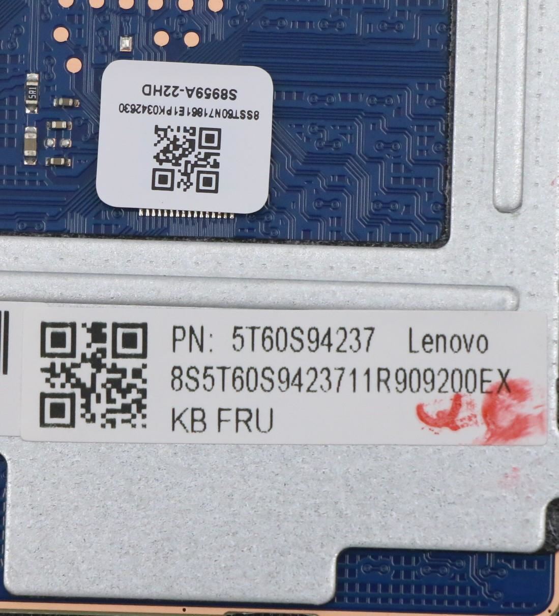 Lenovo IdeaPad 1-11ADA05 Trackpad Touchpad Board Blue 5T60S94237