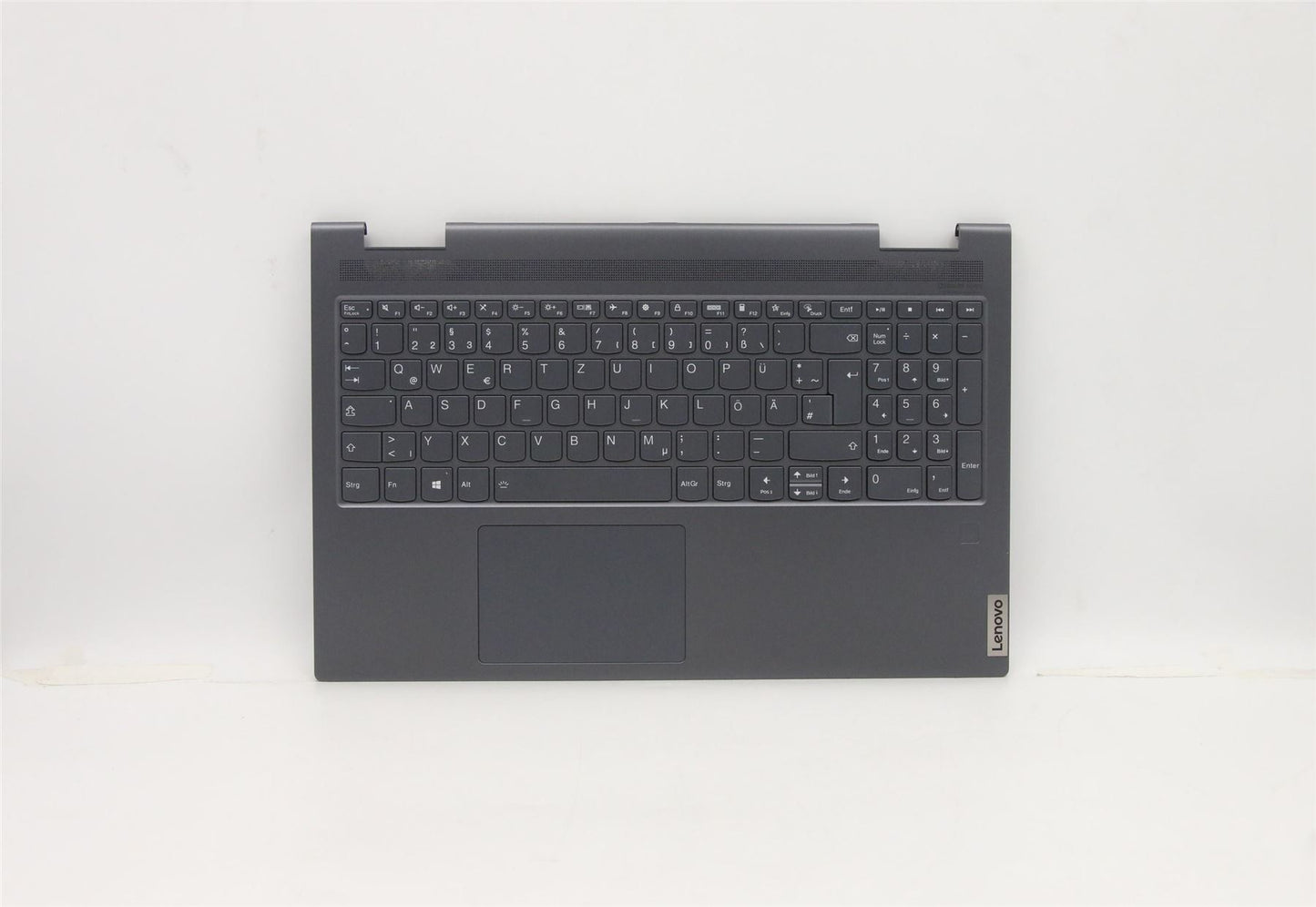 Lenovo Yoga 7-15ITL5 Keyboard Palmrest Top Cover German Grey 5CB1A22467