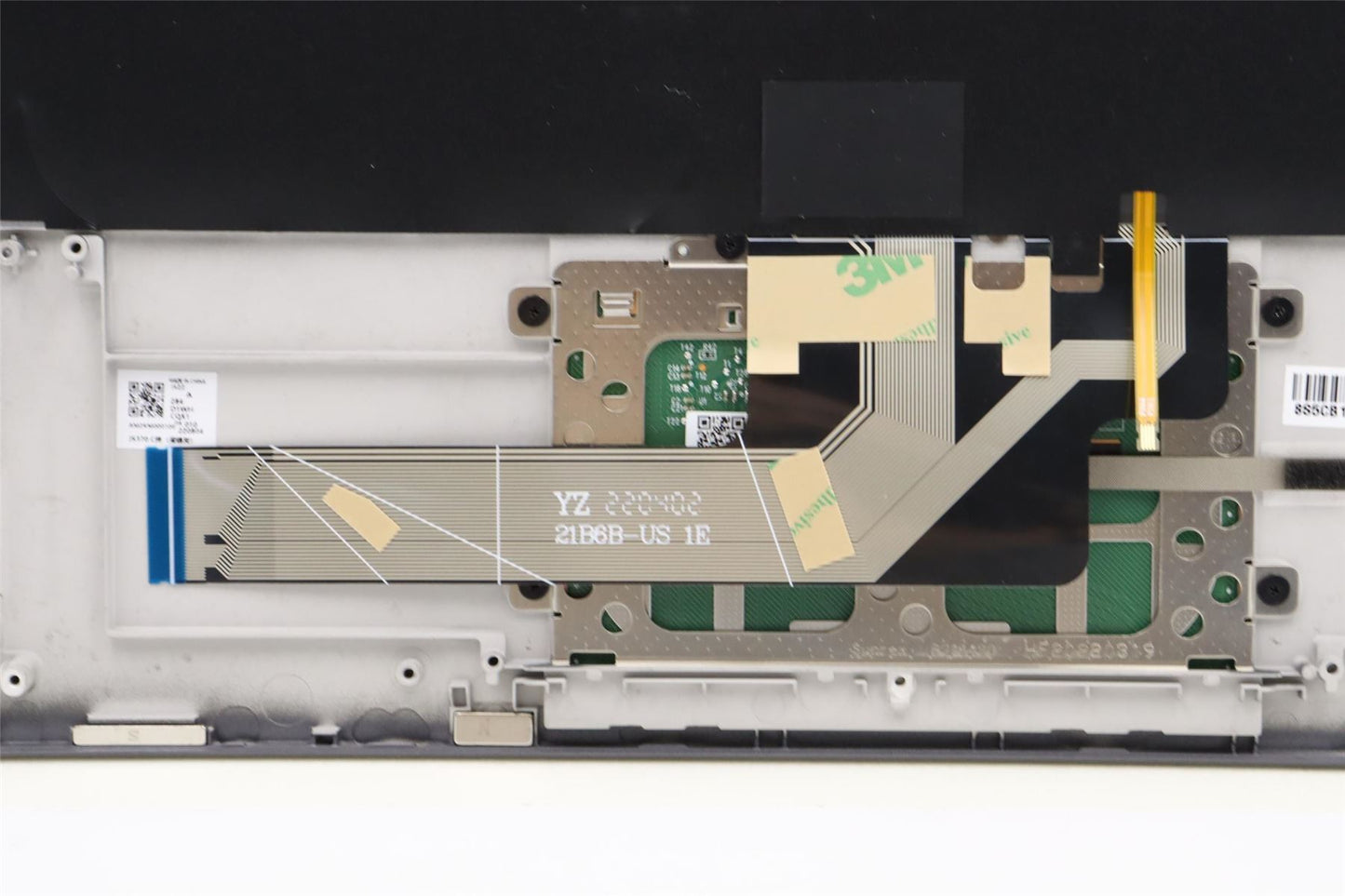 Lenovo Yoga 7 13IAP7 Palmrest Cover Touchpad Keyboard Arabic 5CB1J31380