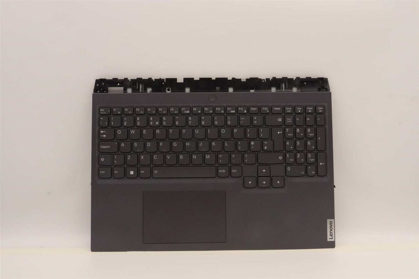 Lenovo 5 16ARH7H Palmrest Cover Touchpad Keyboard UK Slate Grey 5CB1H71038