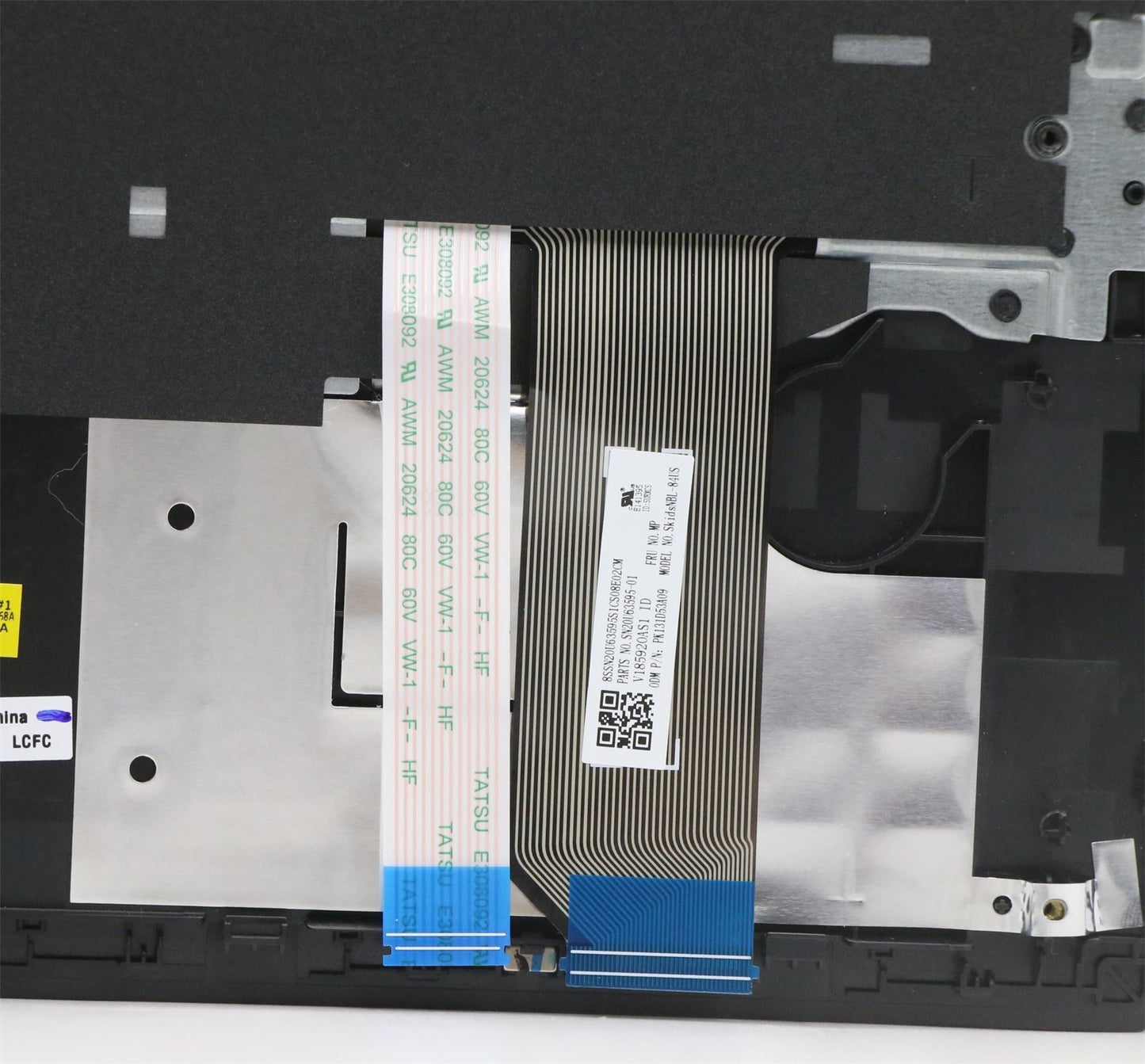 Lenovo ThinkPad E14 Keyboard Palmrest Top Cover Indian US Black 5M11B77521