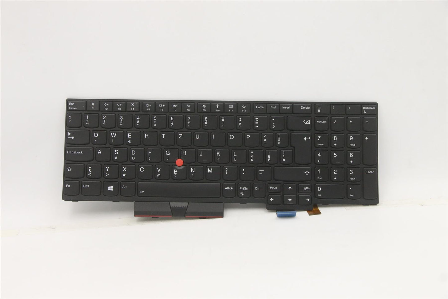 Lenovo ThinkPad T570 P51s Keyboard Czech Black Backlit 01ER565