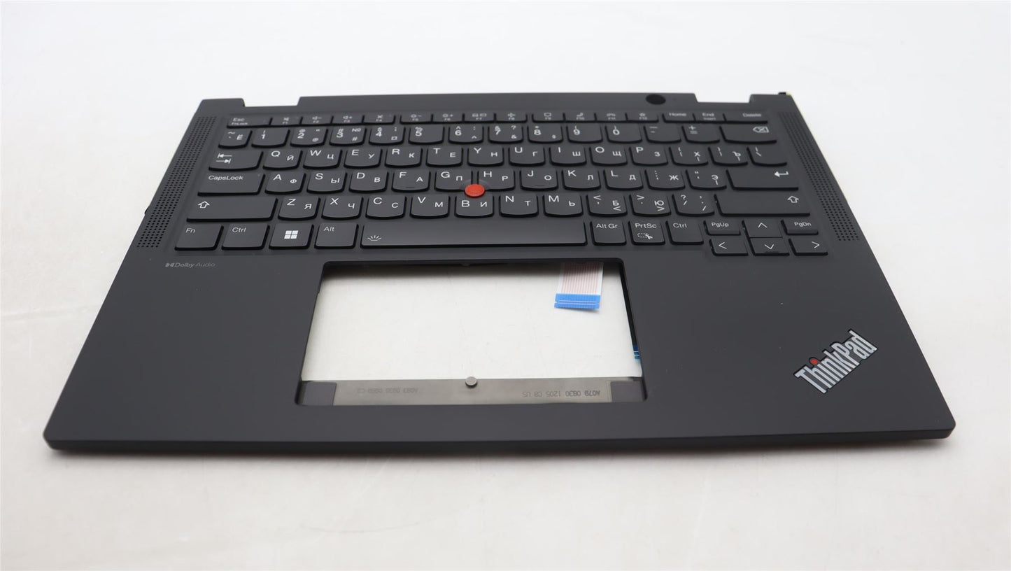 Lenovo ThinkPad X13 Gen 4 Keyboard Palmrest Top Cover Russian Black 5M11L64154