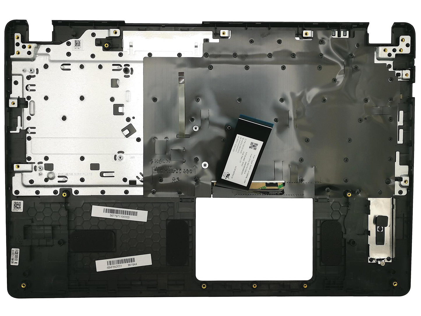 Acer Aspire A515-43 A515-43G Handauflagen-Abdeckung, Tastatur, schwarze Hintergrundbeleuchtung, 6B.HF6N2.001