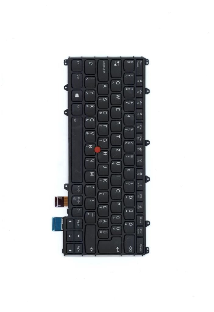 Lenovo Yoga X380 Keyboard Hungarian Black Backlit 01HW630