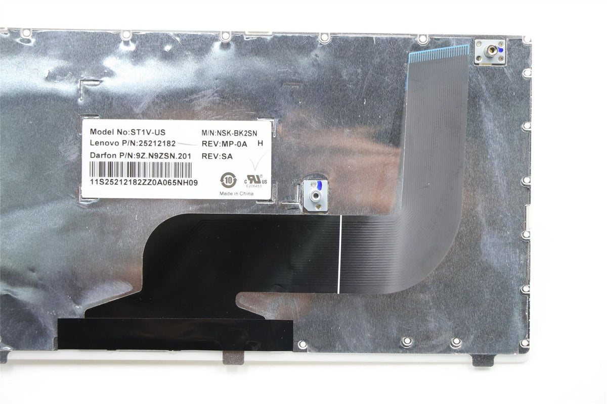 Lenovo ST1V-DF-US-WhiteKeyWhiteF-KBD US English Keyboard 25212182