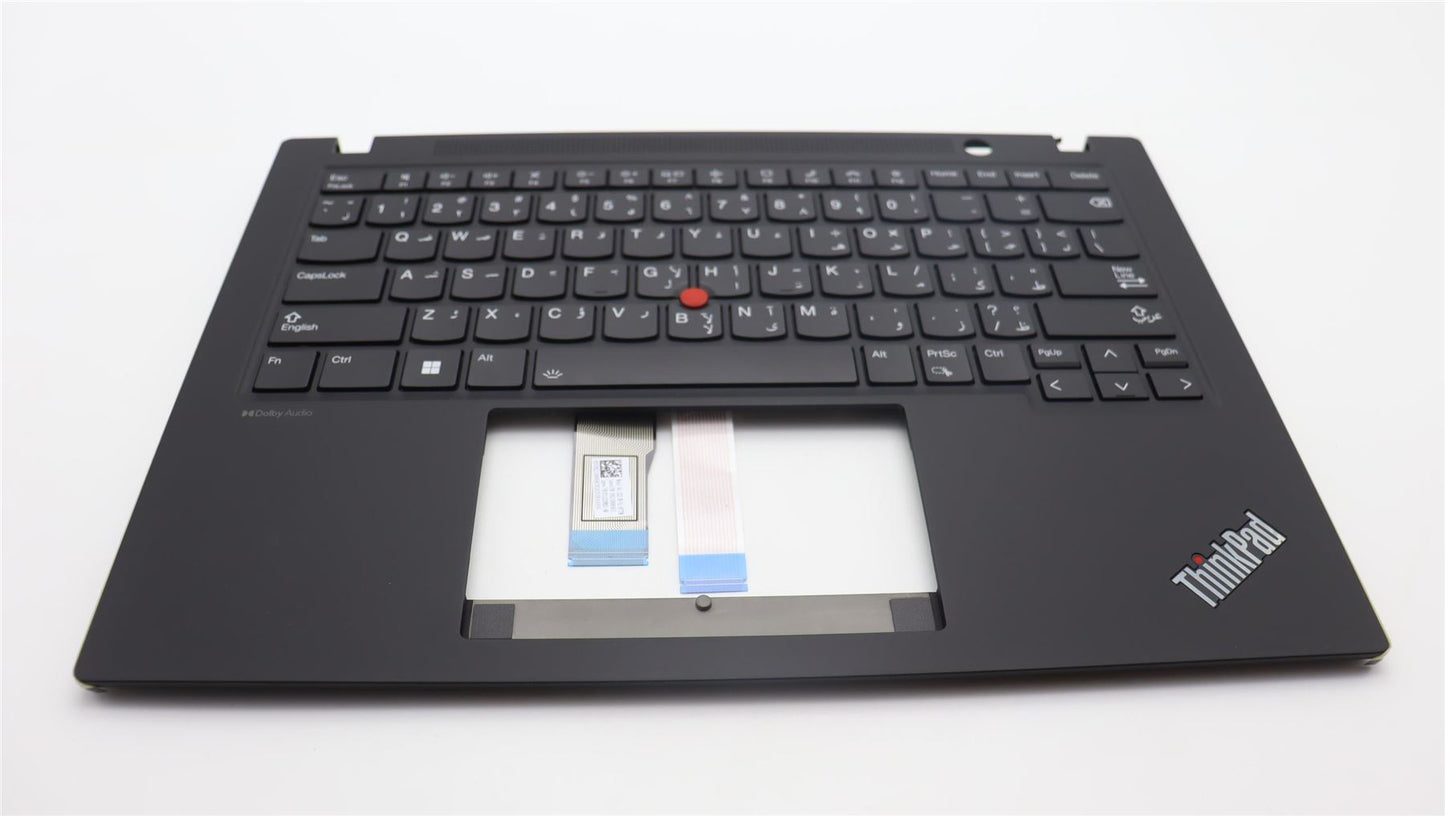 Lenovo ThinkPad T14s Gen 4 Keyboard Palmrest Top Cover Arabic Black 5M11L92804