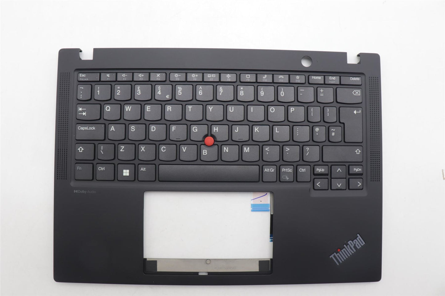 Lenovo ThinkPad X13 Gen 4 Keyboard Palmrest Top Cover UK Black 5M11L85844