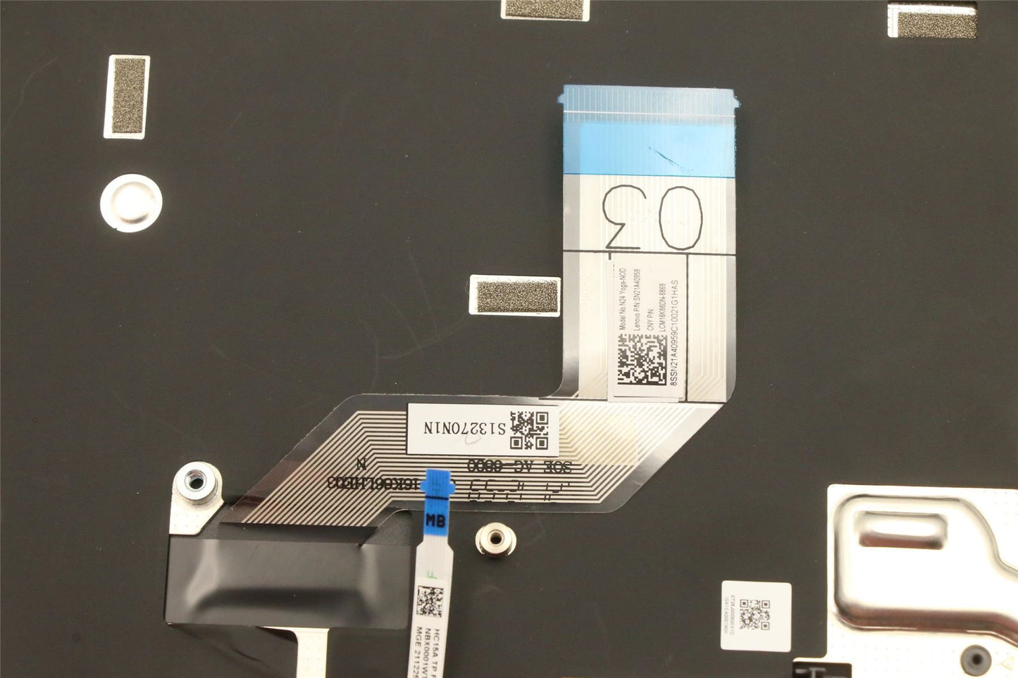 Lenovo MECH_ASM FRU KBDw/CCov NORDIC Chicony WW 5M11C89050