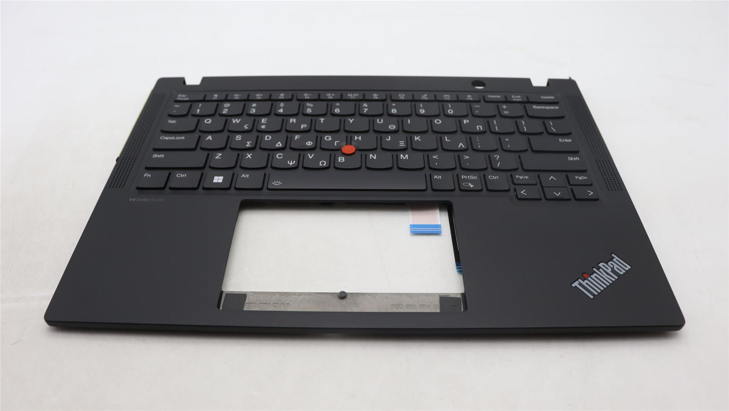 Lenovo ThinkPad X13 Gen 4 Keyboard Palmrest Top Cover Greek Black 5M11L85942