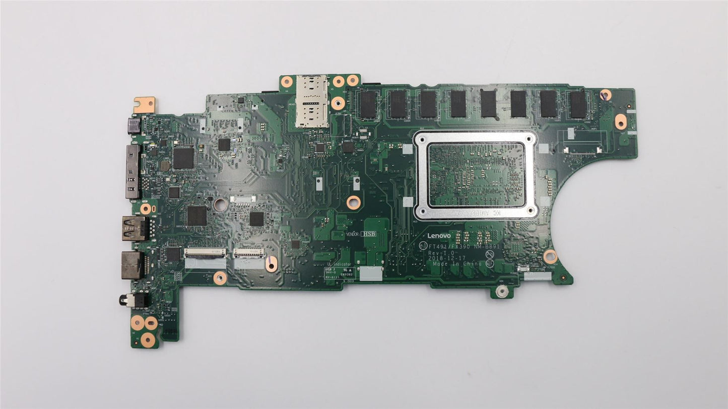 Lenovo ThinkPad T490s X390 T490s X390 Motherboard Mainboard UMA 16GB 01HX907