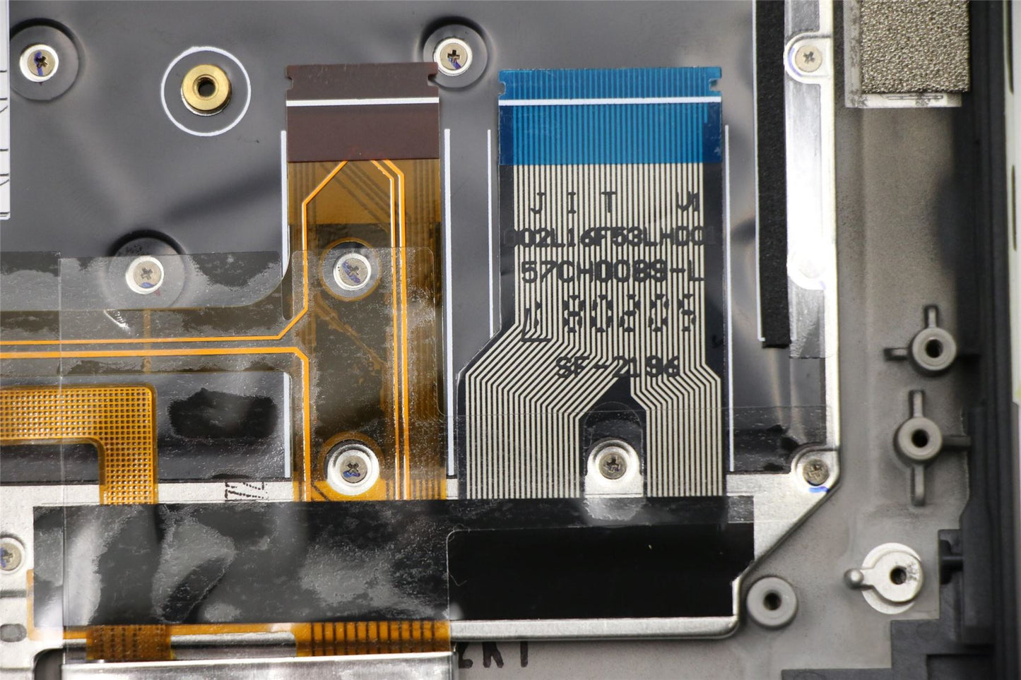 Lenovo MECH_ASM KBD,Bezel,US,FPR,BK,CHY 01LX508