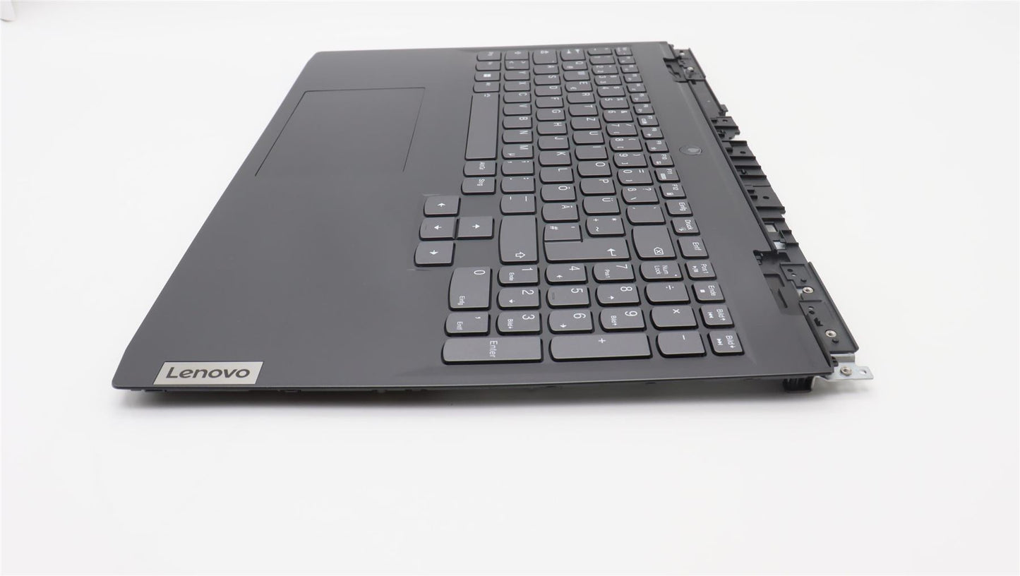 Lenovo IdeaPad 3 16IAH7 Palmrest Cover Touchpad Keyboard German Black 5CB1J09532