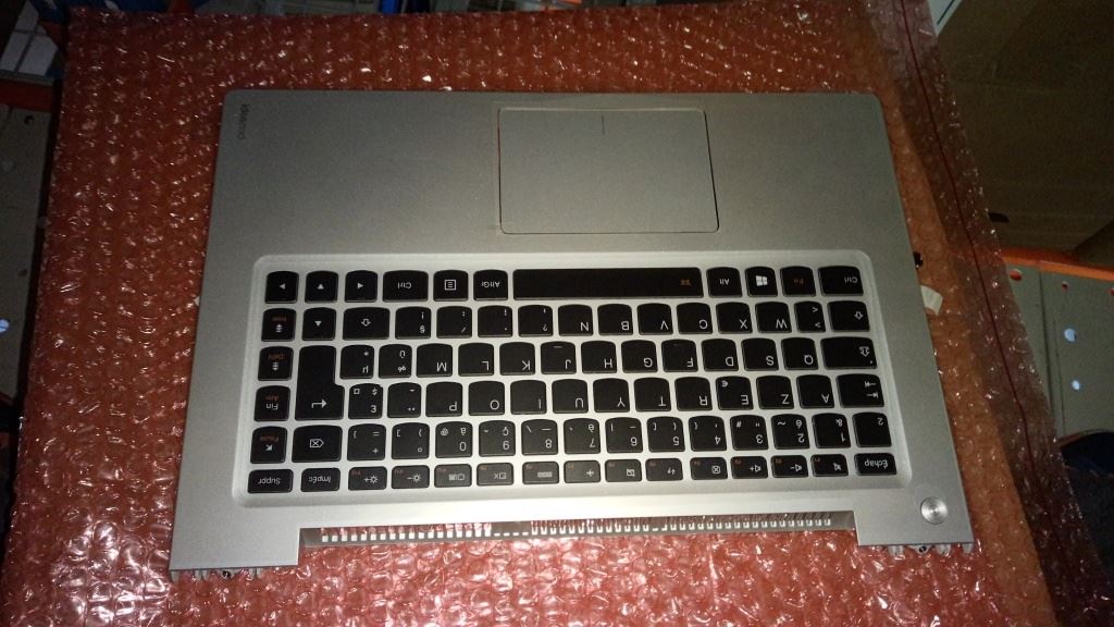Lenovo LZ9 Upper Case Silver W/KB(BL)-FRE Keyboard 90203157