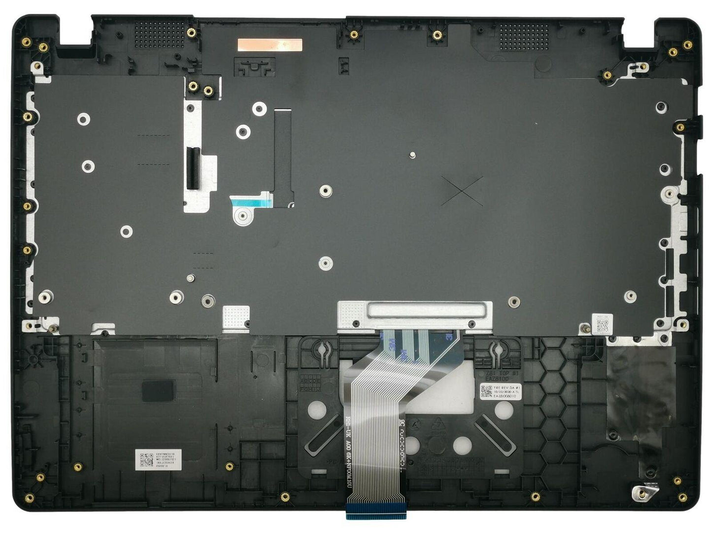 Acer Travelmate P214-53 Palmrest Cover Keyboard UK Black 6B.VPNN7.031