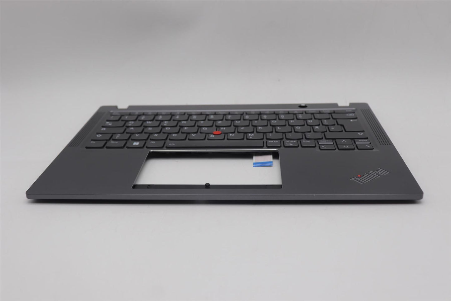 Lenovo ThinkPad X13 Gen 4 Keyboard Palmrest Top Cover German Grey 5M11H94609