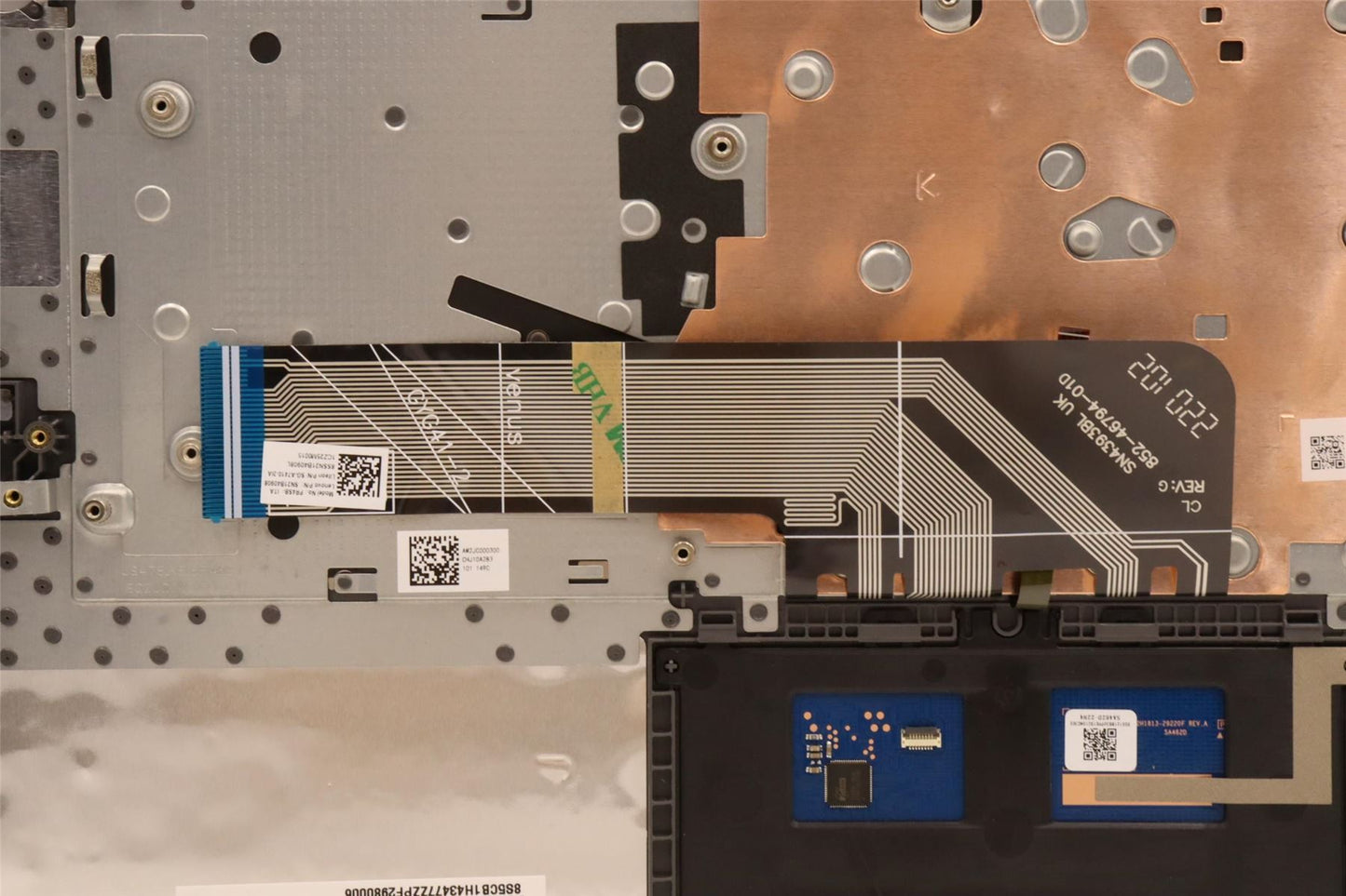 Lenovo Upper Case ASM_ITA L82RJ FP AG BL 5CB1H43477