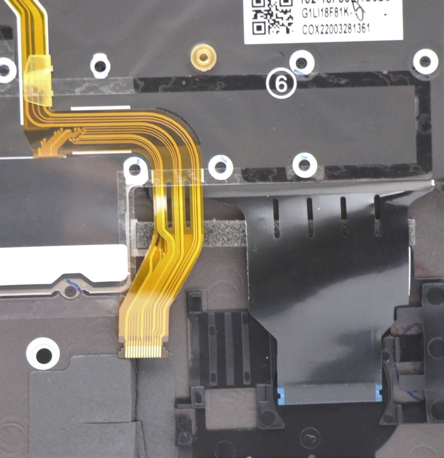 Lenovo ThinkPad X1 4th Gen Keyboard Palmrest Top Cover Turkish 5M10V24870