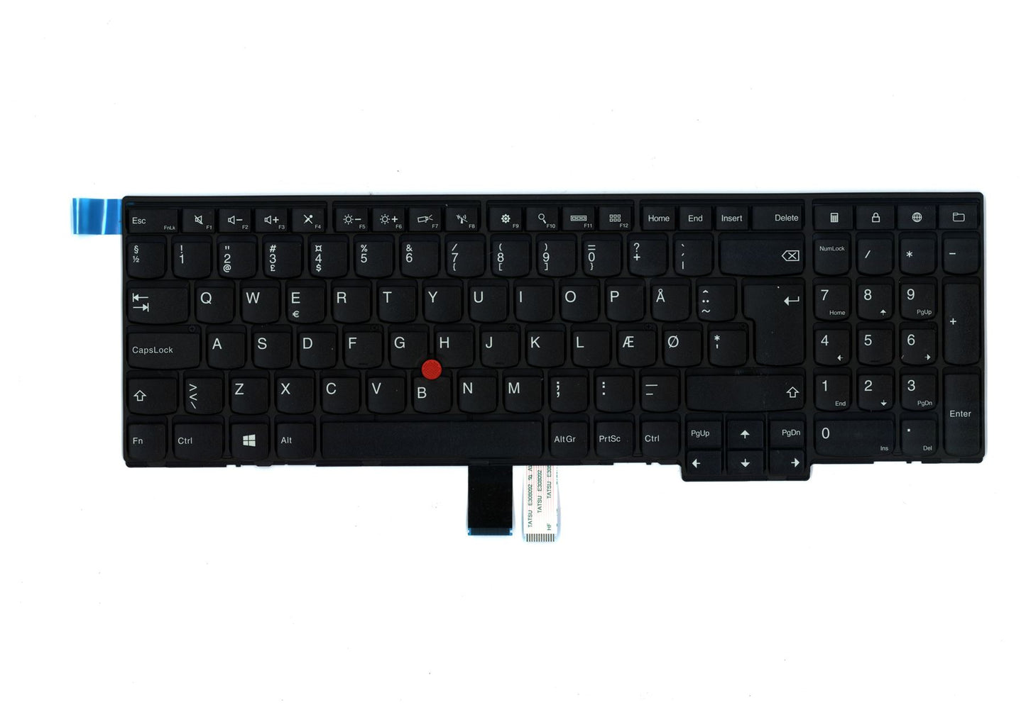 Lenovo ThinkPad T540p W550s L540 W540 T550 W541 T560 P50s Keyboard Black 04Y2357