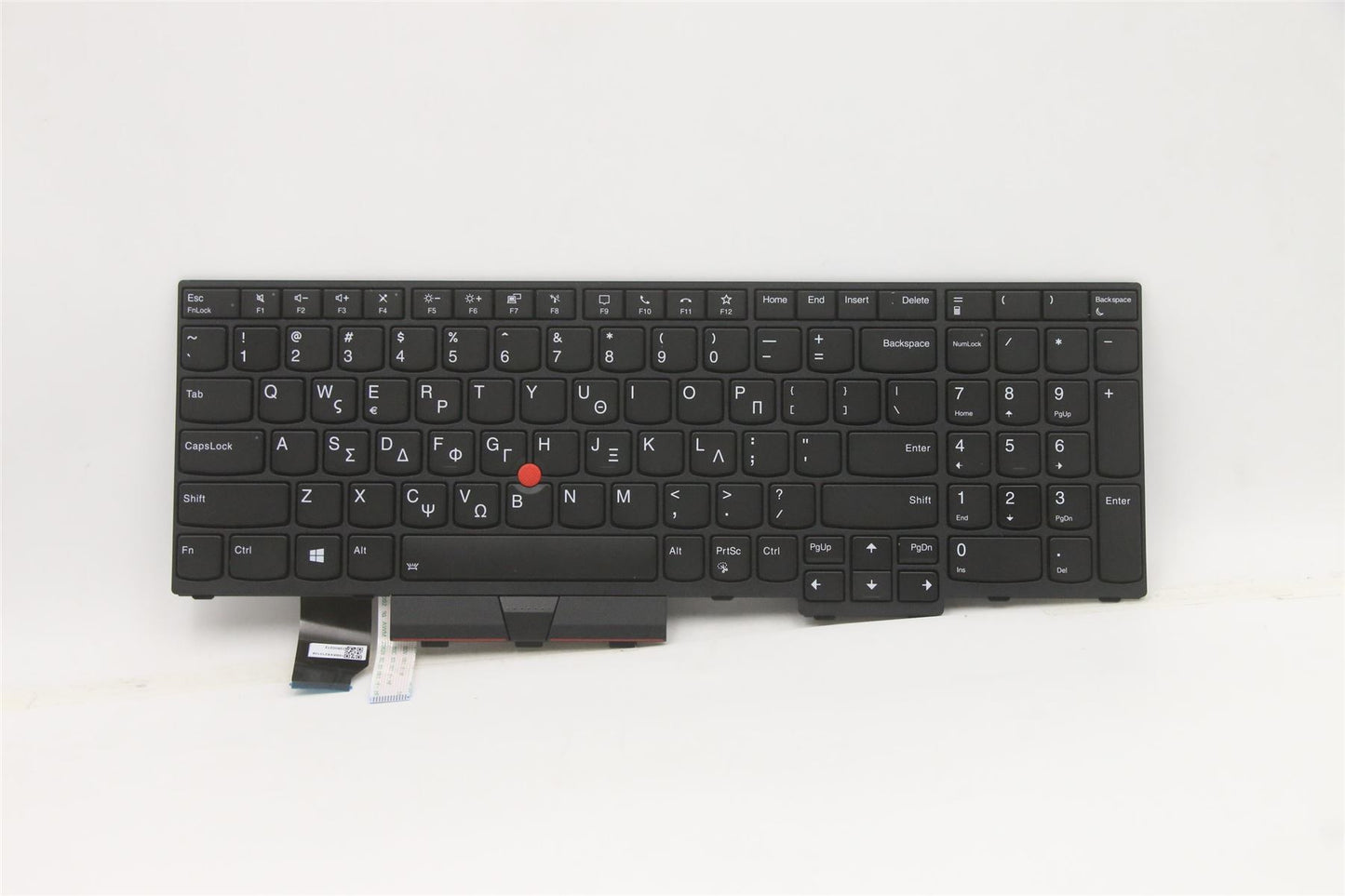 Lenovo ThinkPad L15 2 L15 Keyboard Greek Black Backlit 5N20W68265
