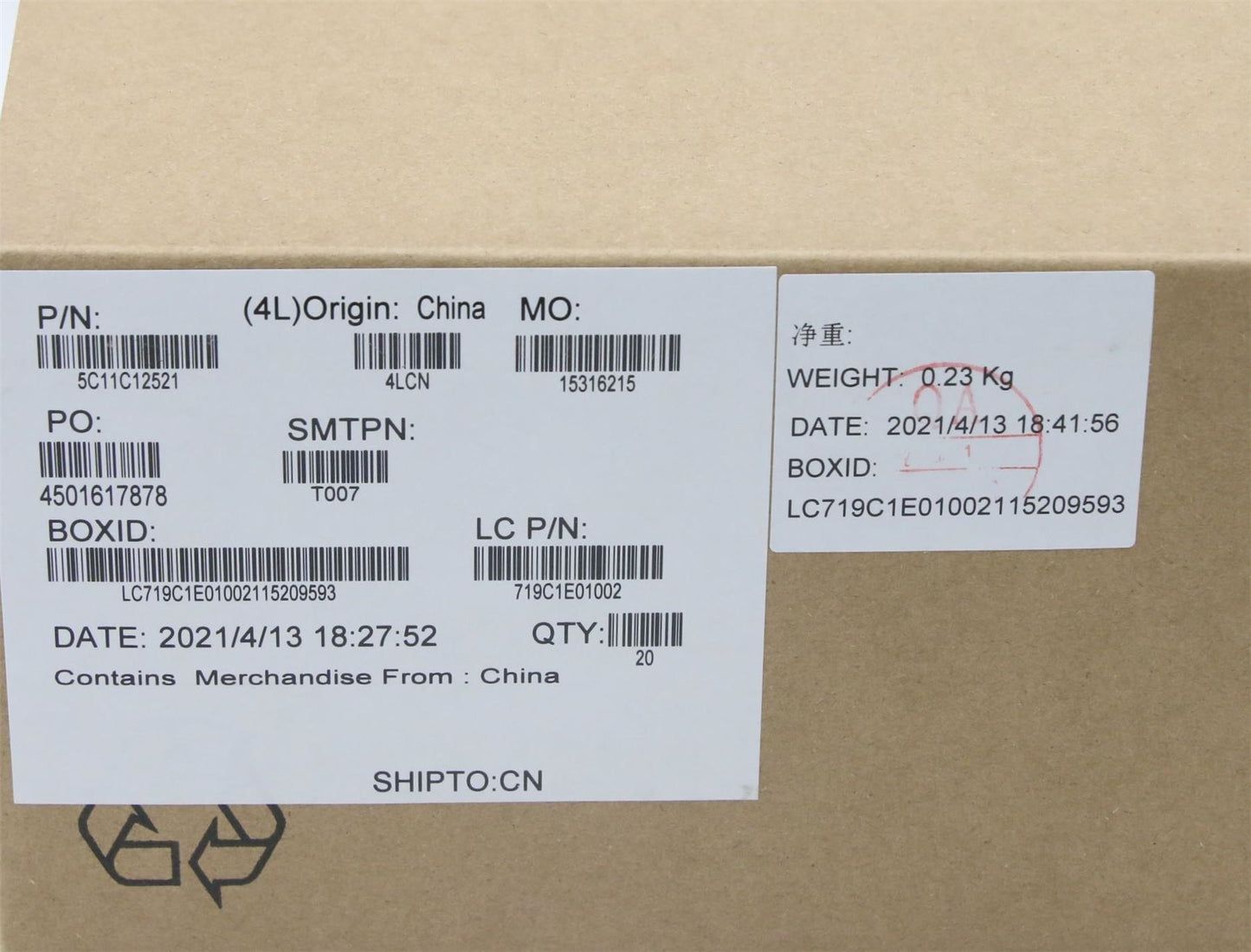 Lenovo ThinkPad E14 4 Cable Lcd Screen Display LED 5C11C12521