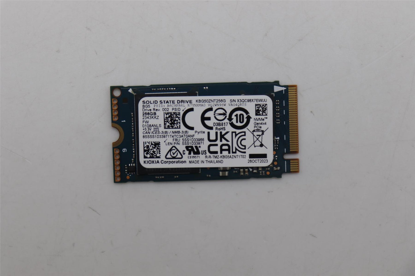 Lenovo Yoga 9 14IAP7 7 16IRL8 7 16IAP7 7 14ARB7 Solid State Drive SSD 5SS1D05467