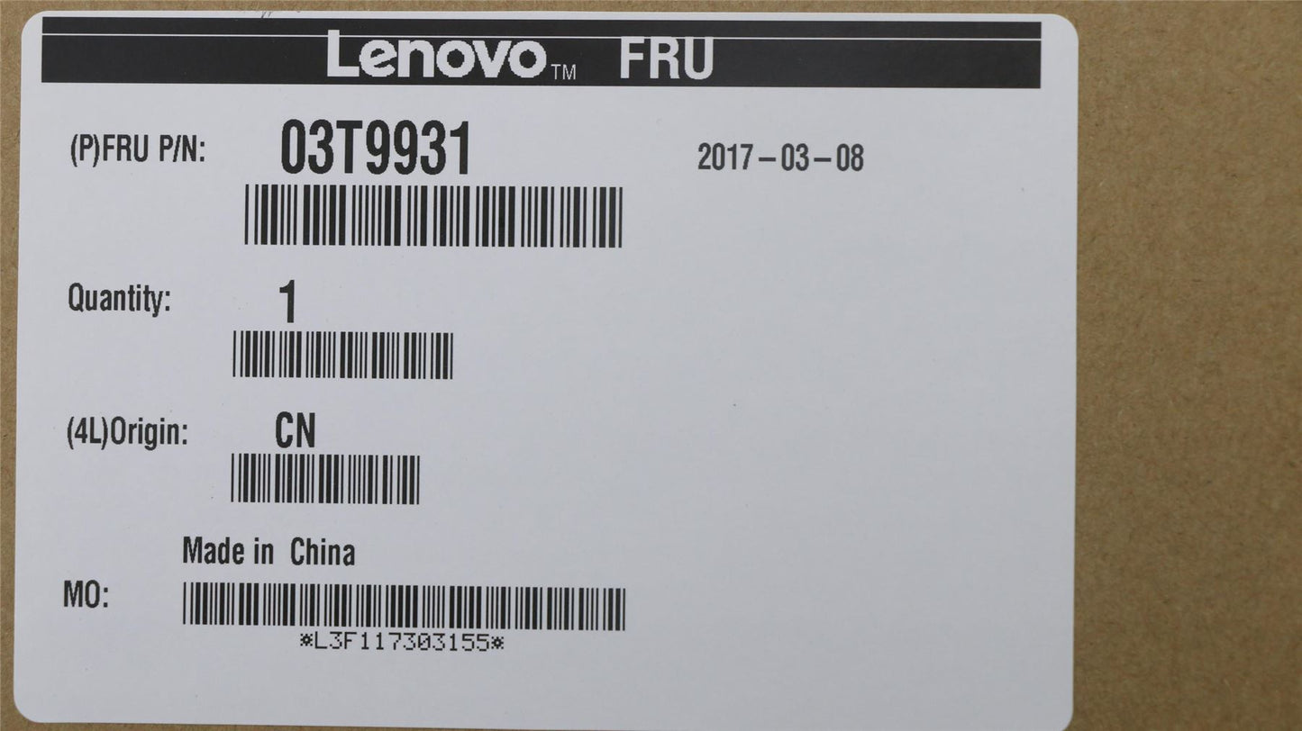 Lenovo Fru, 323CT,NO ODD,EMI SHIELD 03T9931