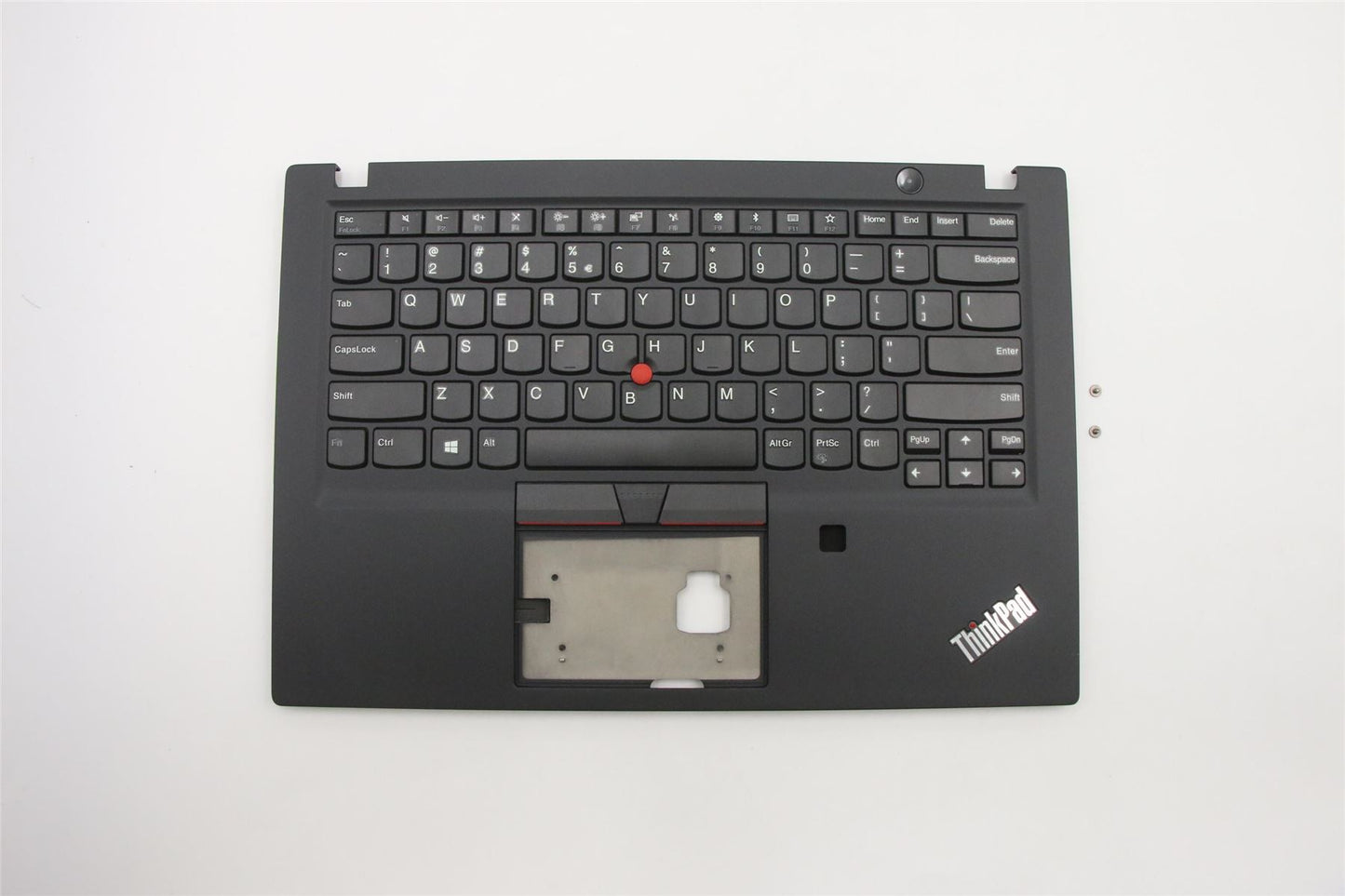 Lenovo ThinkPad T490s Keyboard Palmrest Top Cover US International Black 02HM426