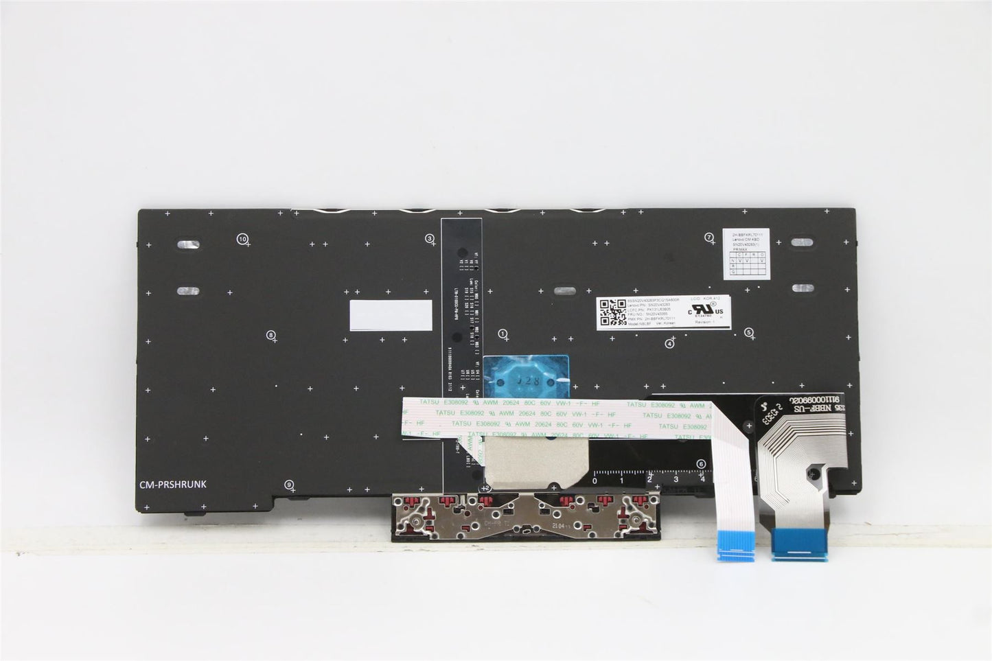 Lenovo ThinkPad L13 2 X13 Keyboard Korean Black Backlit 5N20V43355