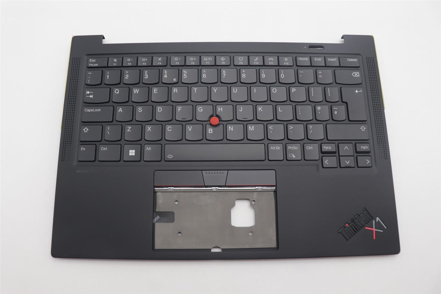 Lenovo ThinkPad X1 11th Gen Palmrest Cover Keyboard UK Europe Grey Backlit 5M11H62724