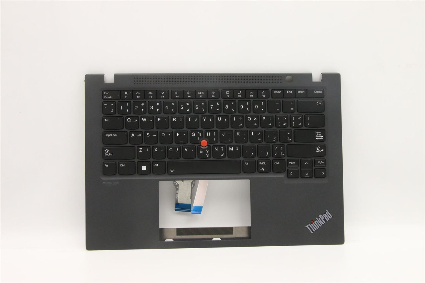 Lenovo ThinkPad T14s Gen 2 Keyboard Palmrest Top Cover Arabic Black 5M11C48021
