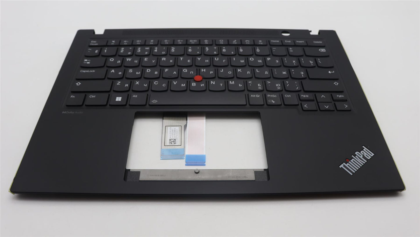 Lenovo ThinkPad T14s Gen 4 Keyboard Palmrest Top Cover Russian Black 5M11L92904
