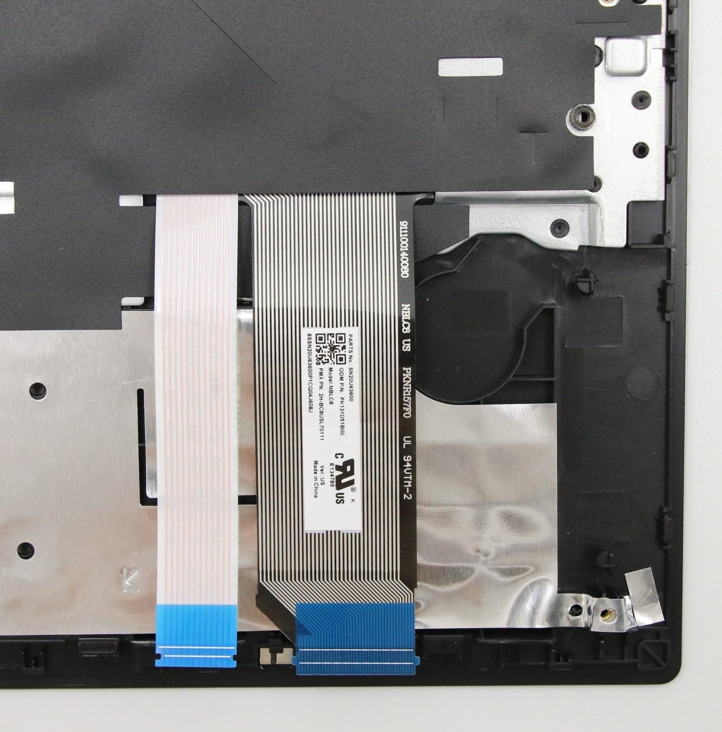 Lenovo ThinkPad E14 Keyboard Palmrest Top Cover US Black Backlit 5M10V17039